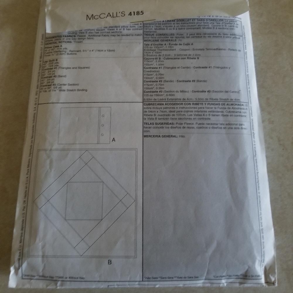 Sewing pattern instructions - Picture 2 of 2